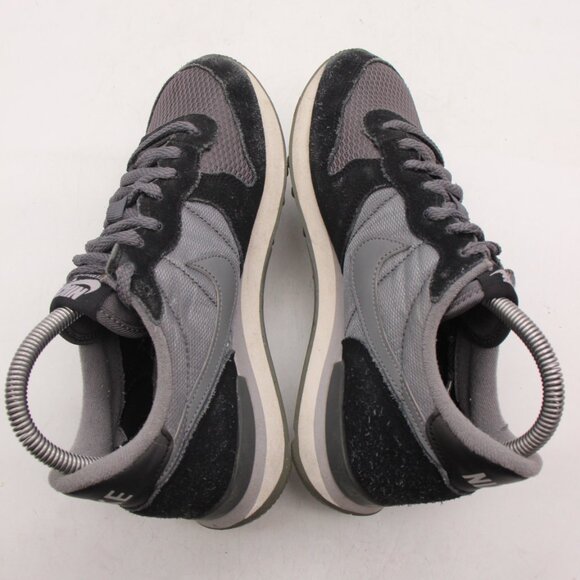 Nike Internationalist Women's Size 7 Black Gray Running Sneakers 629684-010 - Picture 6 of 9